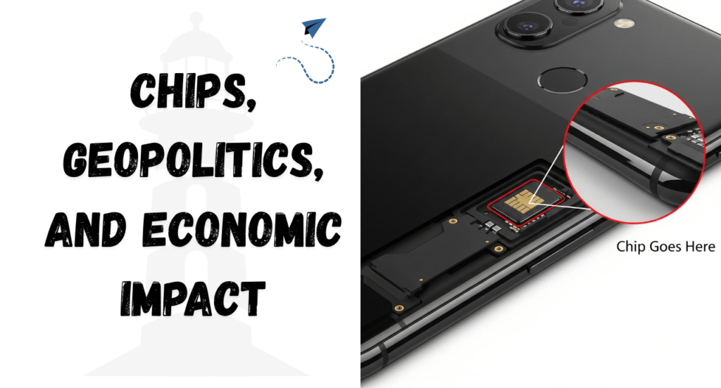 Smartphone chip and geopolitical economic impact.