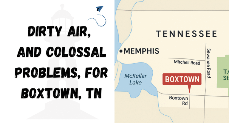 Dirty Air, and Colossal Problems, for Boxtown, TN