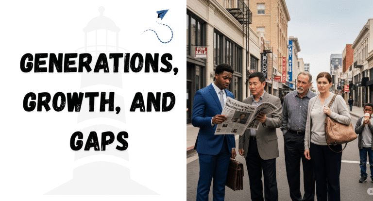 Generations, Growth, and Gaps